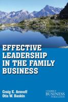 Effective Leadership in the Family Business 0230111173 Book Cover