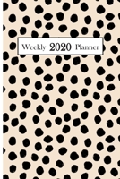 2020 Weekly Planner: 6 x 9 inch 150 Pages Year Months Weeks Calendar, Schedule, and Organizer plus Dot Grid Pages (January 2020 - December 2020) (Preppy Abstract Planners) 169817344X Book Cover