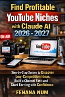 FIND PROFITABLE YOUTUBE NICHES WITH CLAUDE AI: Step-by-Step System to Discover Low-Competition Ideas, Build a Channel Fast, and Start Earning with Confidence B0GWL5Z5HN Book Cover