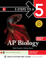 5 Steps to a 5: AP Biology 2021 1260464393 Book Cover