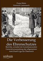 Die Verbesserung Des Ehrenschutzes 3846016462 Book Cover