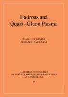 Hadrons and Quark Gluon Plasma 0521385369 Book Cover