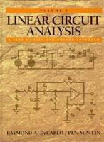 Linear Circuit Analysis: Time Domain and Phasor Approach (Linear Circuit Analysis) 0130431346 Book Cover