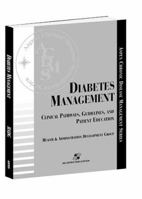 Diabetes Management: Clinical Pathways, Guidelines, and Patient Education (Aspen Chronic Disease Management Series) 0834217031 Book Cover