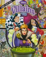 Disney Villains: Look and Find 1412776945 Book Cover