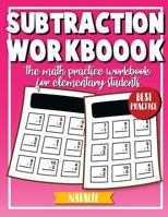 Subtraction workbook: Math Daily Practice Workbook in Subtraction 1727437039 Book Cover