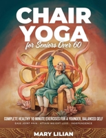 Chair Yoga For Seniors Over 60: Complete Healthy 10 Minute Exercise for a Younger, Balanced Self Ease Joint Pain. Attain Weight Loss. Independence B0H93Y5LFR Book Cover