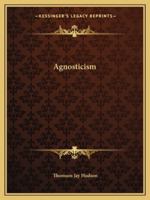 Agnosticism 1162851287 Book Cover