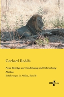 Neue Beitrage Zur Entdeckung Und Erforschung Afrikas 1167516001 Book Cover