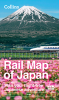 Collins Rail Map of Japan 0008808244 Book Cover