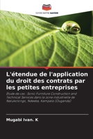 L'étendue de l'application du droit des contrats par les petites entreprises (French Edition) 6206919323 Book Cover