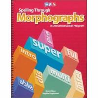 SRA Teacher Presentation Book 2: Spelling Through Morphographs: A Direct Instruction Program 0076053989 Book Cover