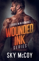 Wounded Inked Series: M/M Romance 3 Books B09NGYC9Z8 Book Cover