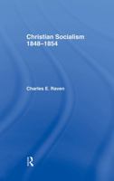 Christian Socialism 1848-1854 1016554621 Book Cover