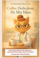 Coffee. Dedication. Dr. Mia Miau.: From the first dream to the white coat - a journey of heart, humor, and a lot of coffee for those who choose this path 3384889177 Book Cover