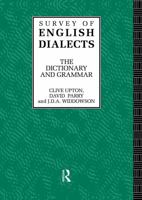 Survey of English Dialects 0415755069 Book Cover