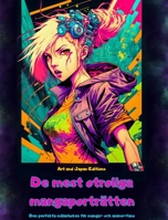 De mest otroliga mangaporträtten - Den perfekta målarboken för manga- och anime-fans: En resa genom den underbara världen av de bästa manga och anime från Japan B0CF3D3Z3V Book Cover