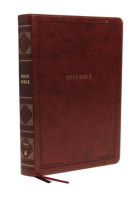 NKJV Holy Bible, Super Giant Print Reference Bible, Brown Leathersoft, 43,000 Cross references, Red Letter, Comfort Print: New King James Version: New King James Version 0785238204 Book Cover