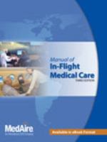 Manual of In-Flight Medical Care Third Edition MedAire 0757592538 Book Cover