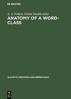 Anatomy of a Word-Class 3111034143 Book Cover