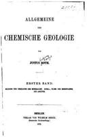 Allgemeine Und Chemische Geologie 1523439661 Book Cover