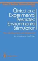 Clinical and Experimental Restricted Environmental Stimulation: New Developments and Perspectives 038797962X Book Cover