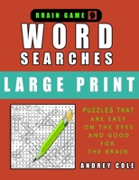 Word Searches Large Print: 120 Puzzles Book For Adults 1658331249 Book Cover