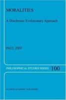 Moralities: A Diachronic Evolutionary Approach 1402018916 Book Cover