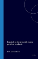 Fonetiek op het grensvlak tussen geluid en betekenis (Dutch Edition) 900456926X Book Cover