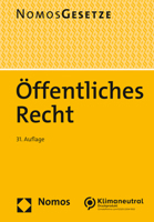 Offentliches Recht: Textsammlung - Rechtsstand: 22. August 2022 3848774968 Book Cover
