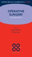 Operative Surgery (Oxford Specialist Handbooks in Surgery) 019851056X Book Cover
