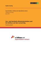 Vor- und Nachteile Mnemotechniken und ihr Einfluss auf den Lernerfolg 3668854548 Book Cover