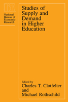 Studies of Supply and Demand in Higher Education 0226110540 Book Cover
