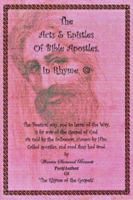 The Acts & Epistles of Bible Apostles, in Rhyme (C) 1425905846 Book Cover