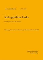 Sechs Geistliche Lieder: Fur 2 Sopran- Und 2 Alt-Stimmen 3954901870 Book Cover