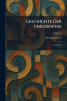 Geschichte Der Philosophie: Ueberweg (German Edition) 1025485378 Book Cover
