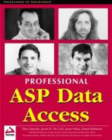 Professional ASP Data Access 1861003927 Book Cover
