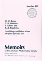 Unfoldings and Bifurcations of Quasi-Periodic Tori (Memoirs of the American Mathematical Society) 082182483X Book Cover