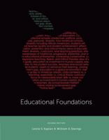 Educational Foundations 1133603092 Book Cover