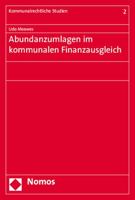Abundanzumlagen Im Kommunalen Finanzausgleich 3848719630 Book Cover