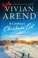 A Cowboy's Christmas List 1989507409 Book Cover