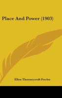 Place and Power 1985251930 Book Cover