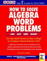 How to Solve Algebra Word Problems 0134252160 Book Cover