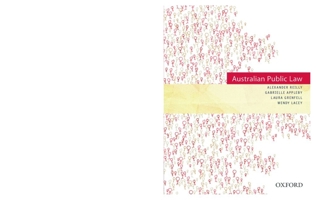 Australian Public Law 0195572297 Book Cover