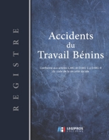 Registre des accidents du travail bénins: Conforme aux articles L.441 et D441-1 à D441-4 du code de la sécurité sociale | ligné de 101 pages | 21,59cm ... bandeau vertical bleu gauche (French Edition) 1674134185 Book Cover