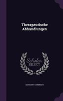 Therapeutische Abhandlungen 1286042461 Book Cover