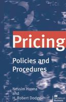 Pricing: Policies and Procedures 0814735177 Book Cover