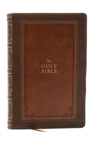 1611 KJV with Apocrypha, Brown Leathersoft: Holy Bible 1400349427 Book Cover