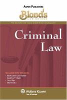 Blond's Criminal Law (BLOND'S LAW GUIDES) 0945819838 Book Cover