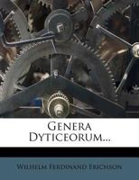 Genera Dyticeorum 124749103X Book Cover